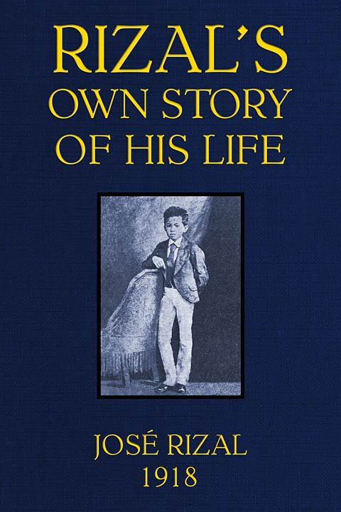 جلد کتاب Rizal's Own Story of His Life