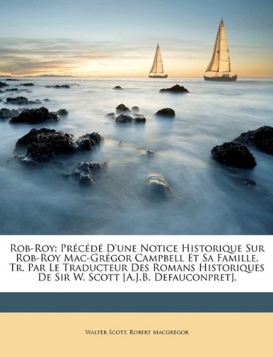 جلد کتاب Rob Roy