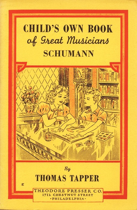 جلد کتاب Robt. Schumann