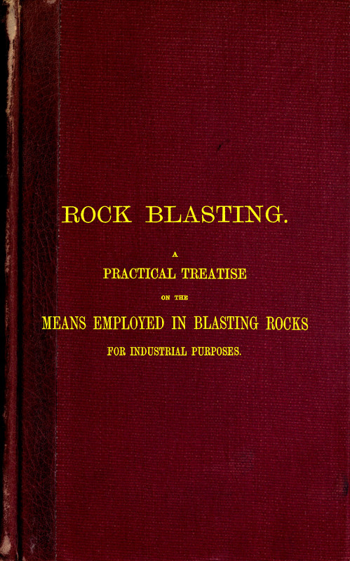 جلد کتاب Rock Blasting