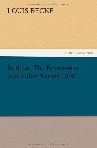 جلد کتاب Rodman the Boatsteerer, and Other Stories