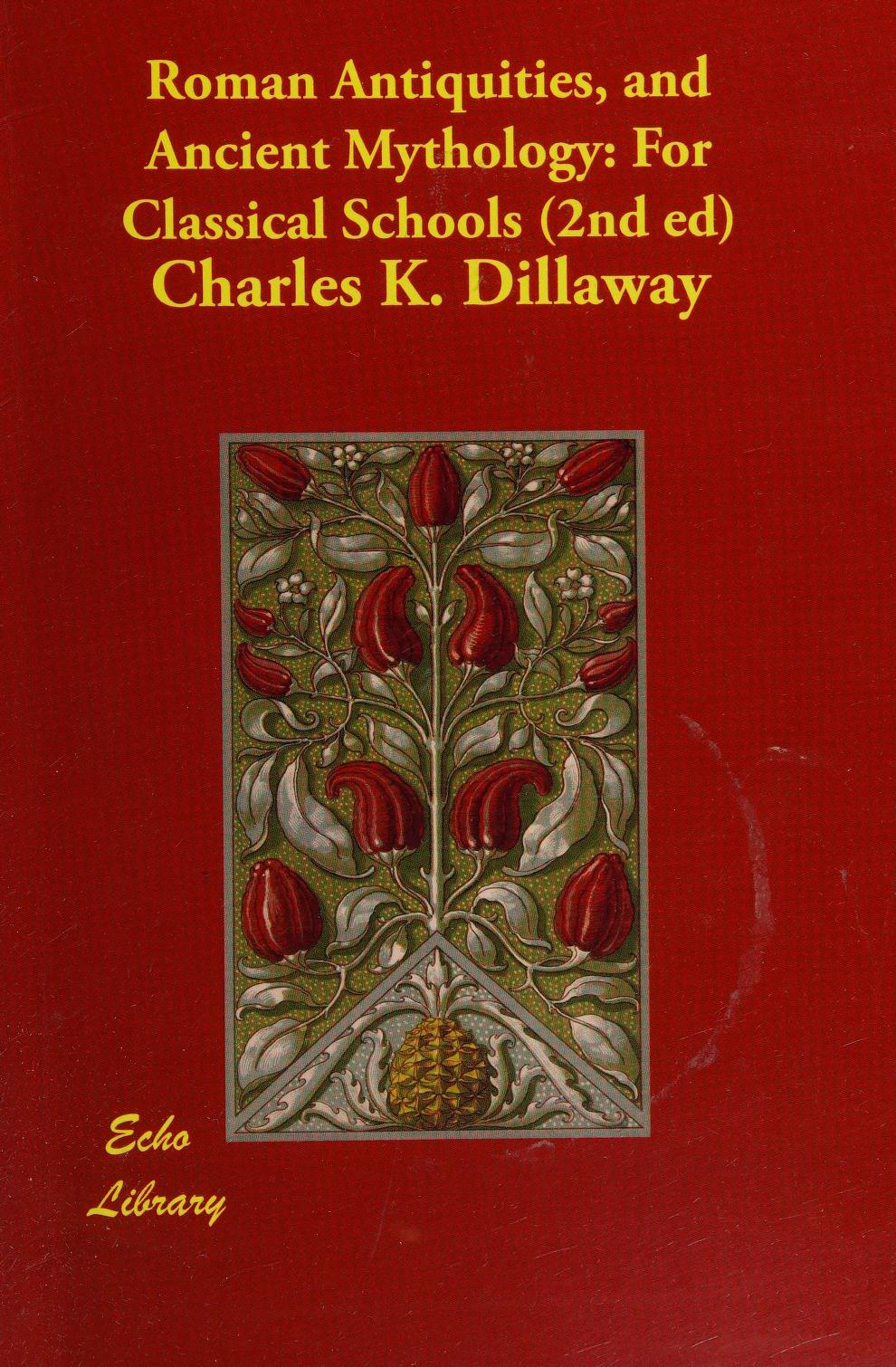 جلد کتاب Roman Antiquities, and Ancient Mythology