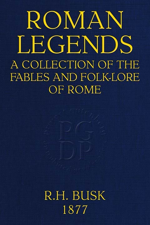 جلد کتاب Roman Legends