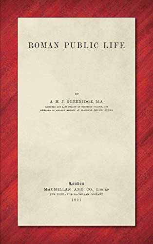 جلد کتاب Roman Public Life