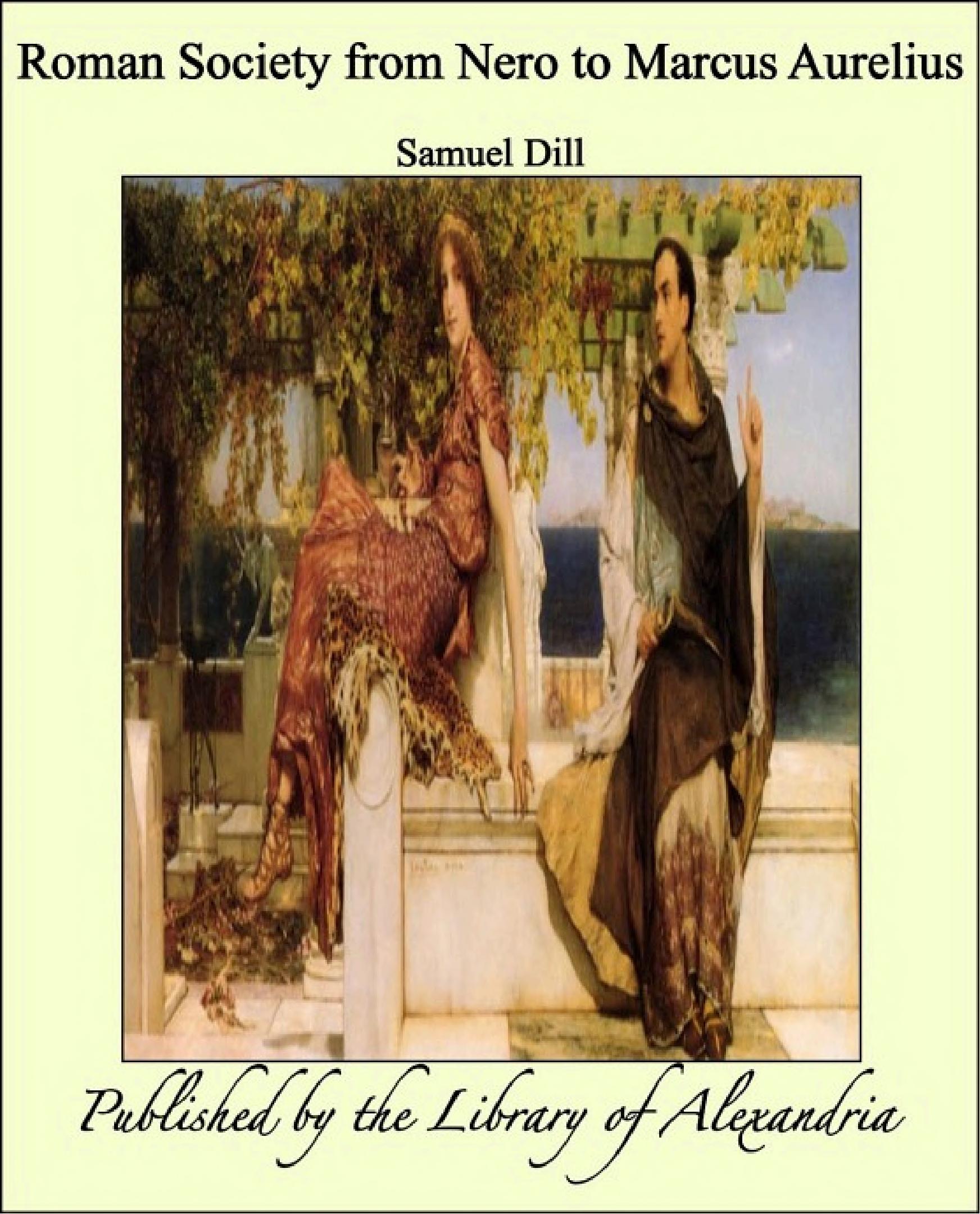 جلد کتاب Roman Society from Nero to Marcus Aurelius