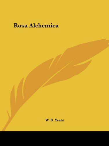 جلد کتاب Rosa Alchemica