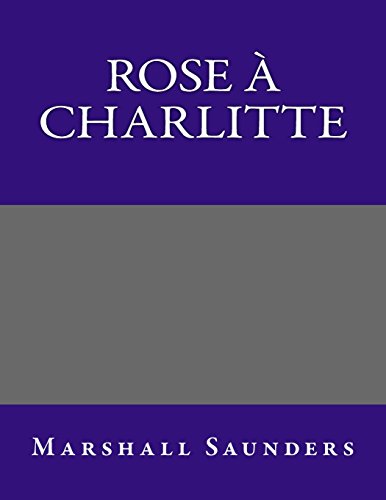 جلد کتاب Rose à Charlitte