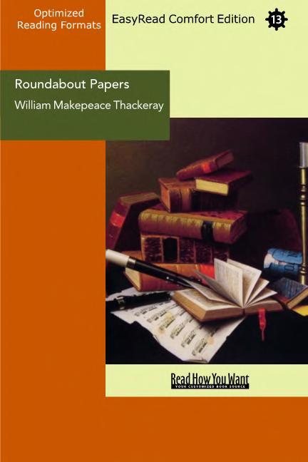 جلد کتاب Roundabout Papers