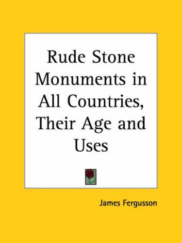 جلد کتاب Rude Stone Monuments in All Countries