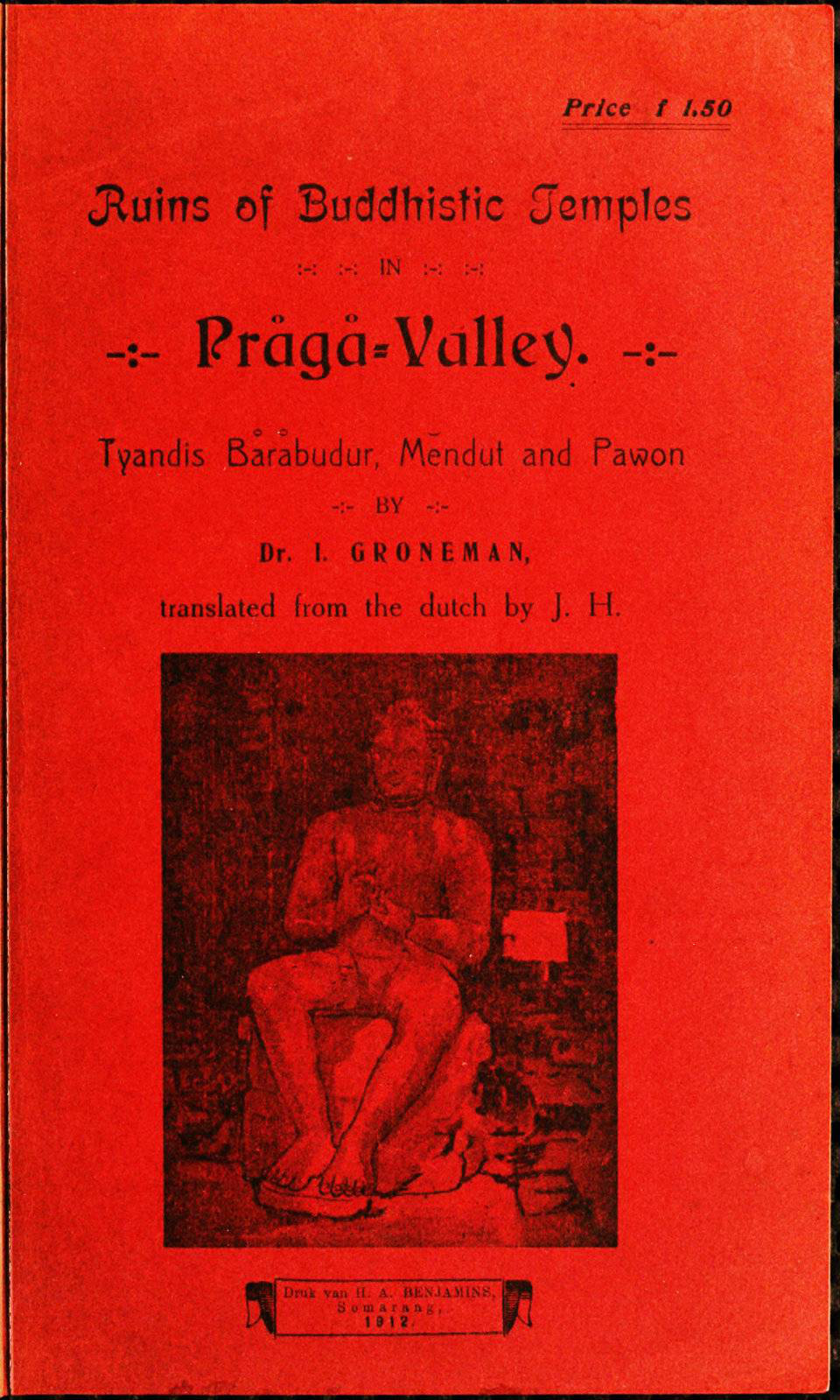 جلد کتاب Ruins of Buddhistic Temples in Prågå Valley