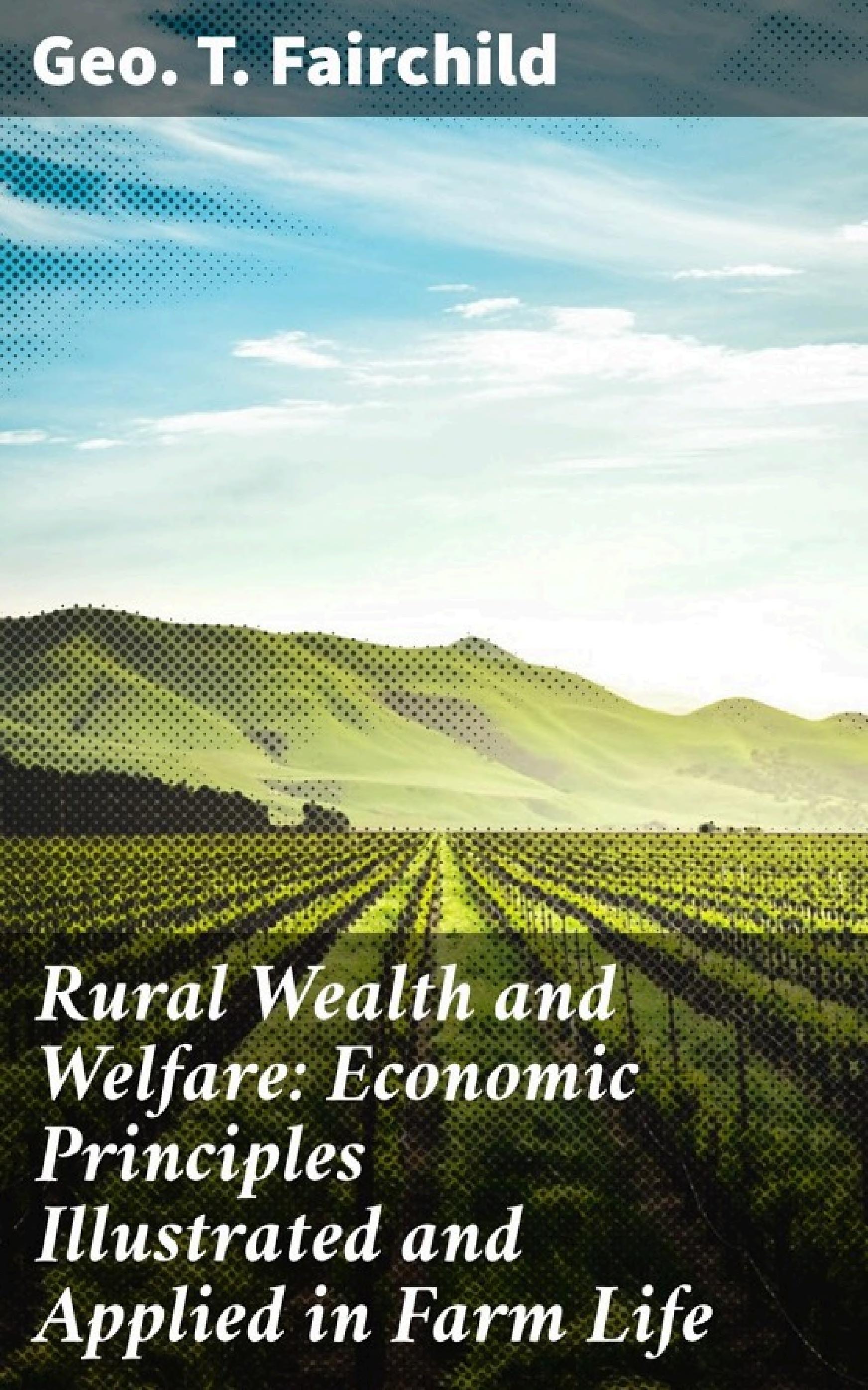 جلد کتاب Rural Wealth and Welfare