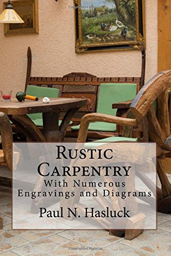 جلد کتاب Rustic Carpentry
