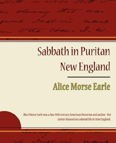 جلد کتاب The Sabbath in Puritan New England