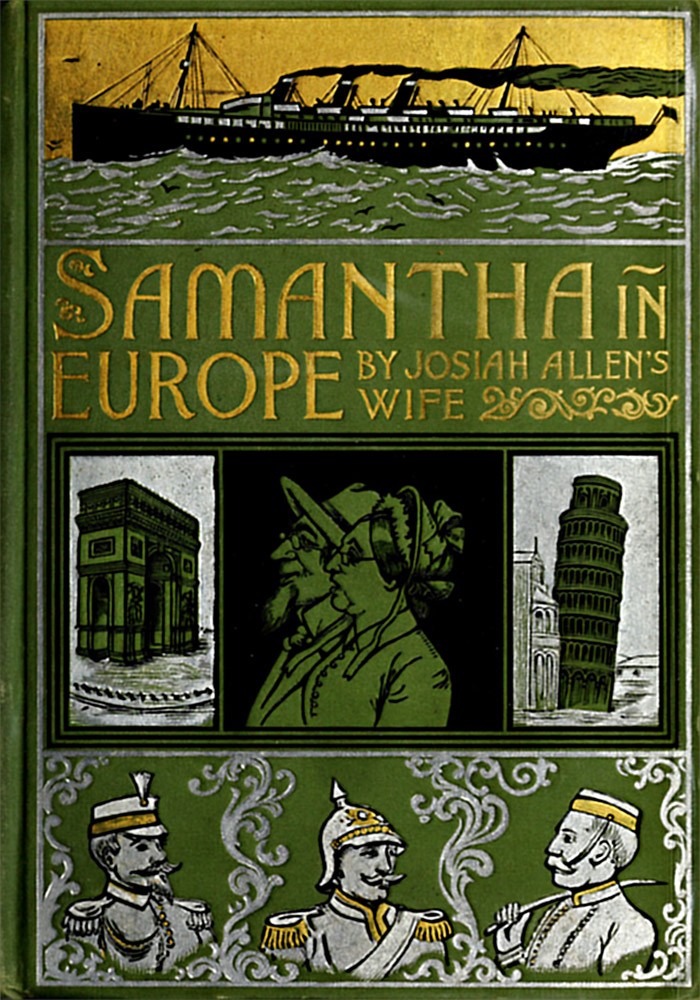 جلد کتاب Samantha in Europe