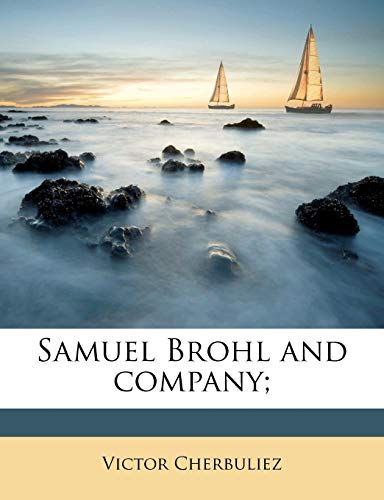 جلد کتاب Samuel Brohl and Company
