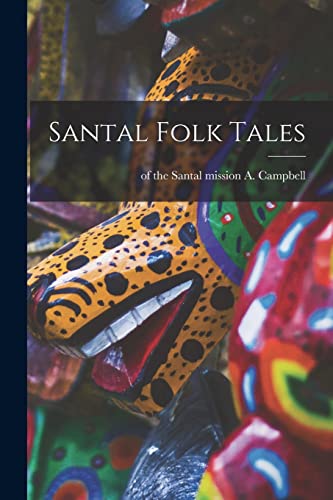 جلد کتاب Santal folk tales