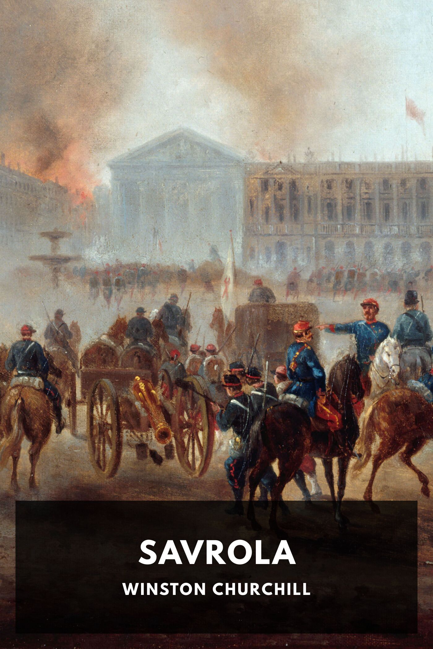 جلد کتاب Savrola: A Tale of the Revolution in Laurania