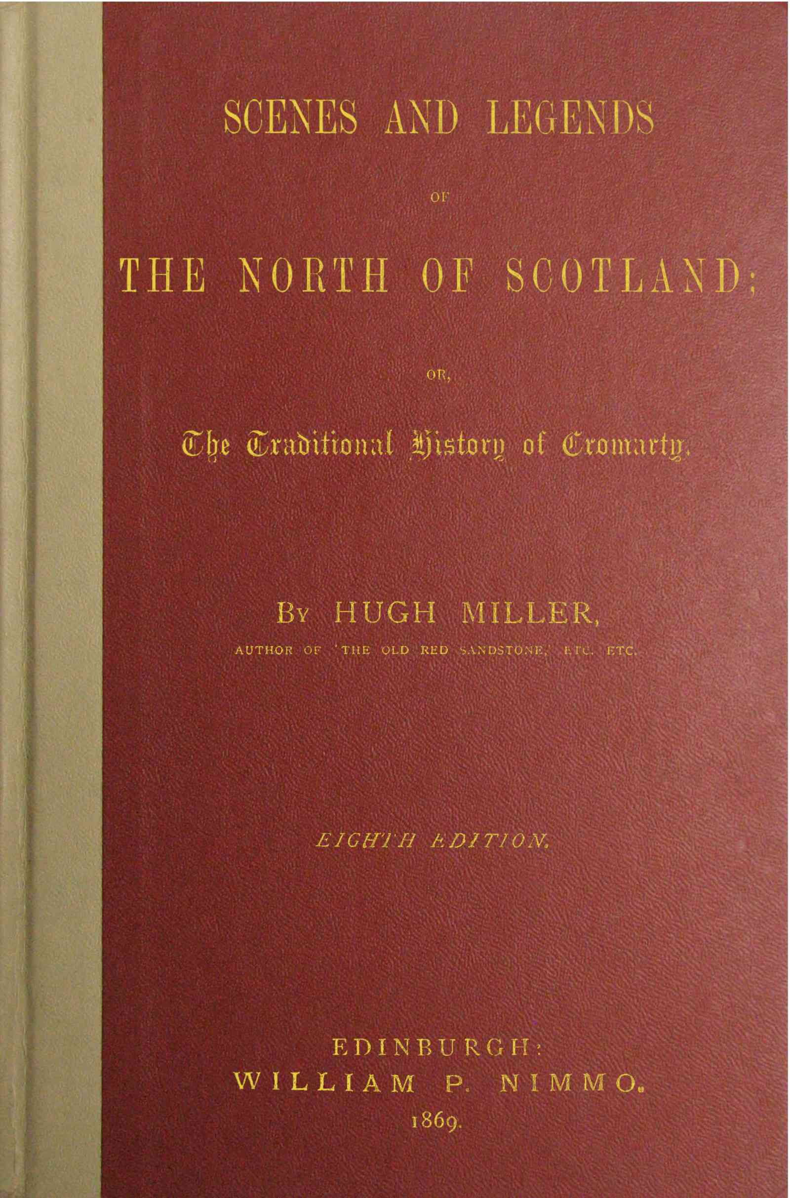 جلد کتاب Scenes and legends of the north of Scotland