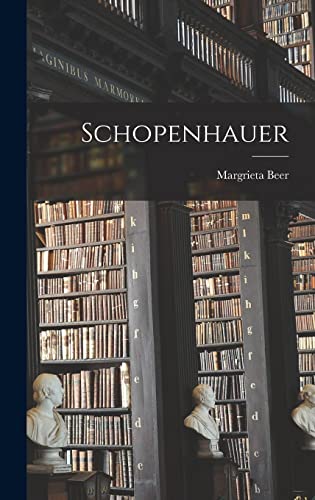 جلد کتاب Schopenhauer
