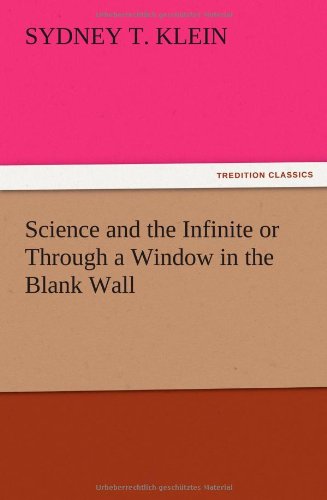 جلد کتاب Science and the Infinite