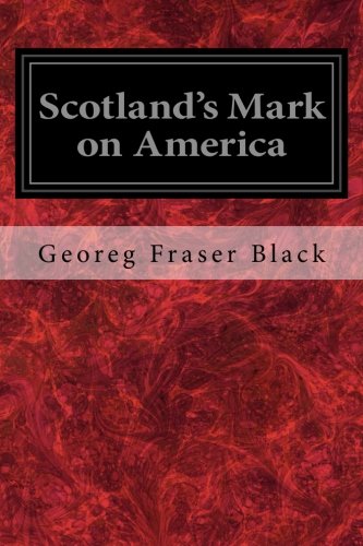 جلد کتاب Scotland's Mark on America