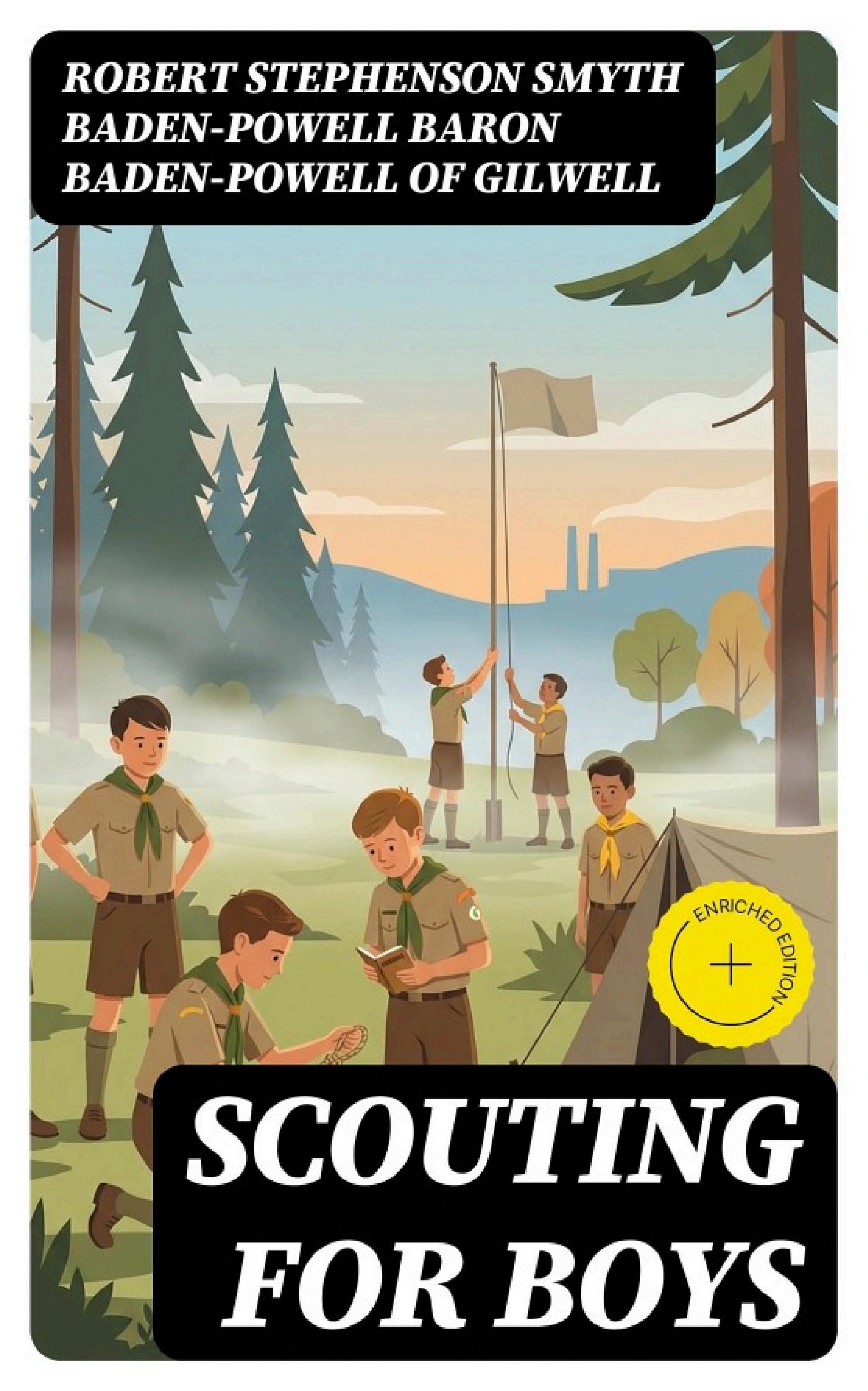 جلد کتاب Scouting for Boys