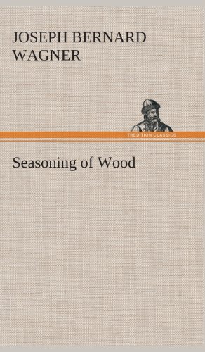 جلد کتاب Seasoning of Wood