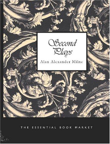 جلد کتاب Second Plays
