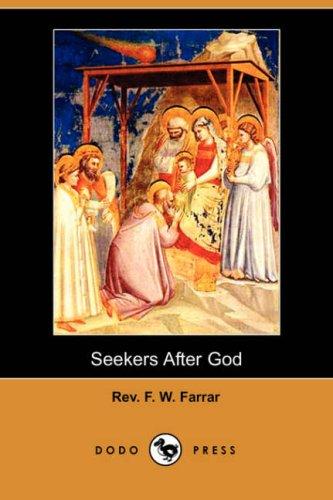 جلد کتاب Seekers after God