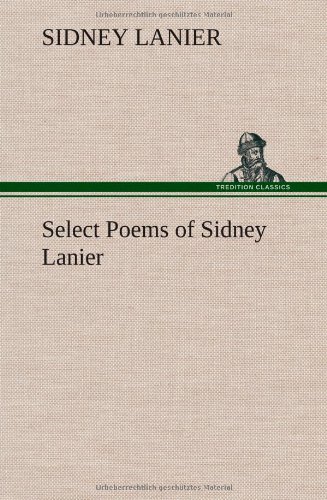 جلد کتاب Select Poems of Sidney Lanier