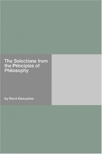 جلد کتاب Selections from the Principles of Philosophy