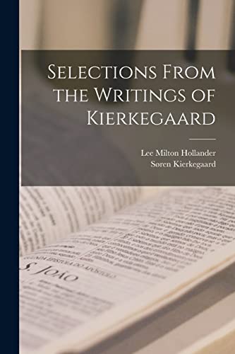 جلد کتاب Selections from the Writings of Kierkegaard