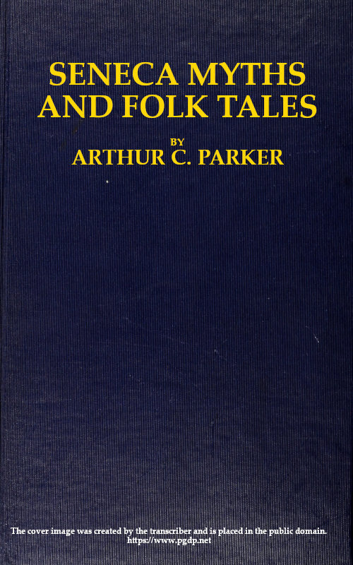 جلد کتاب Seneca Myths and Folk Tales