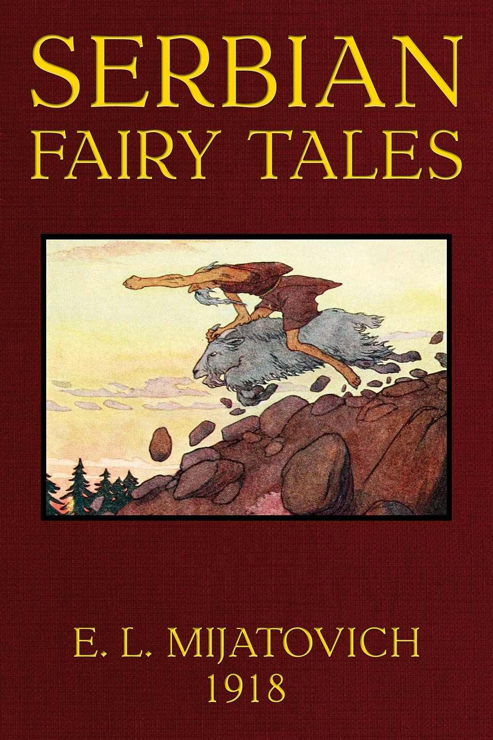جلد کتاب Serbian Fairy Tales