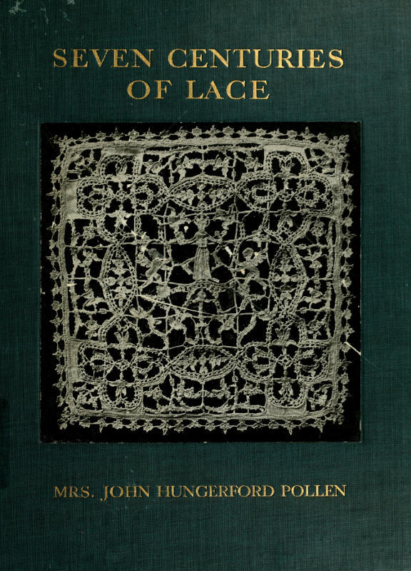 جلد کتاب Seven Centuries of Lace