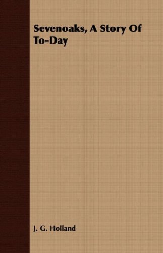 جلد کتاب Sevenoaks: A Story of Today