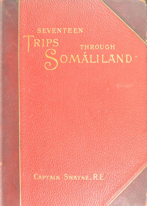 جلد کتاب Seventeen Trips through Somáliland
