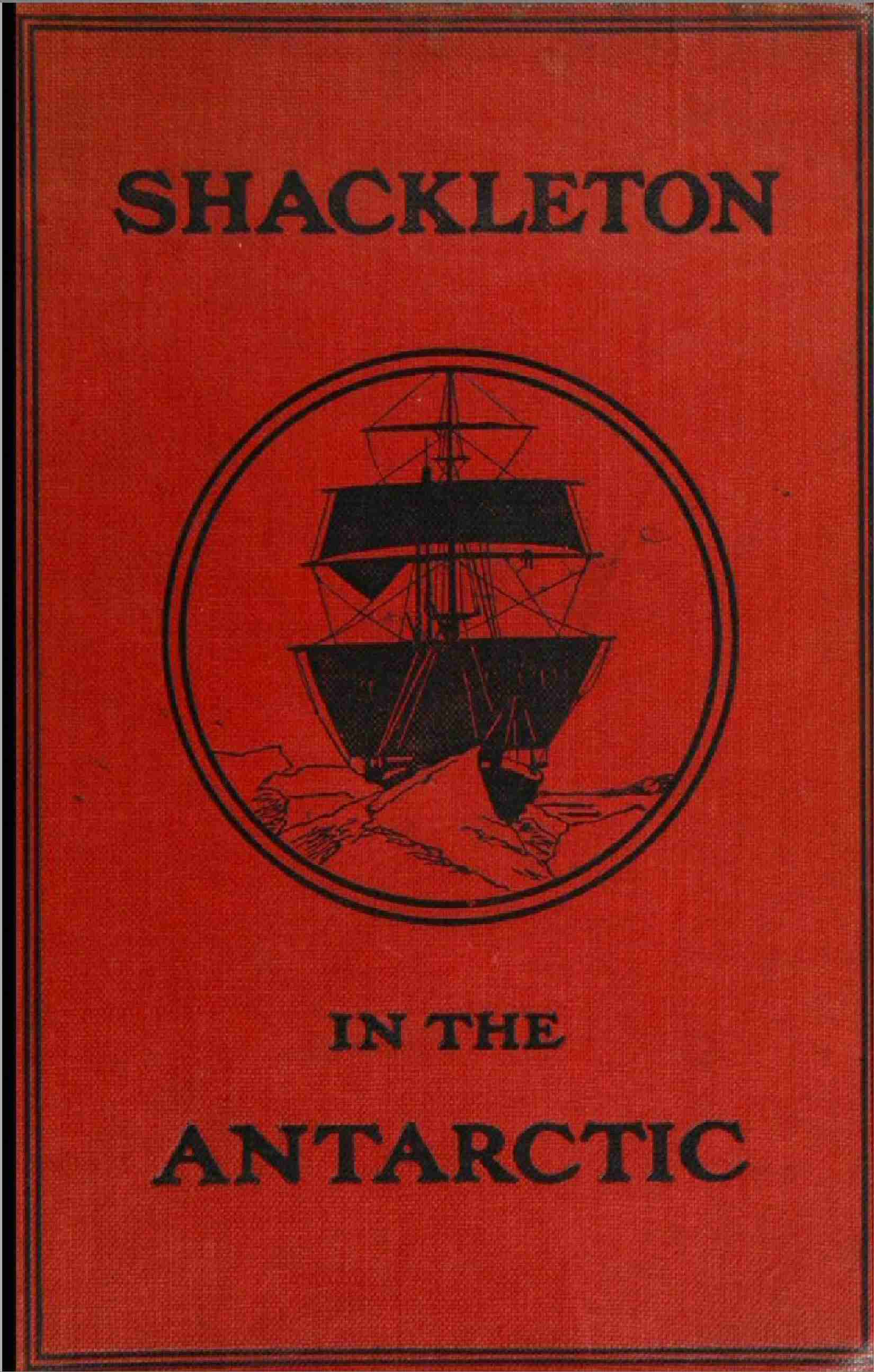 جلد کتاب Shackleton in the Antarctic
