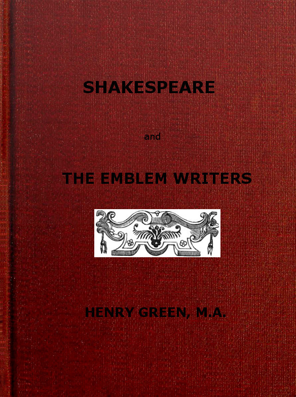 جلد کتاب Shakespeare and the Emblem Writers