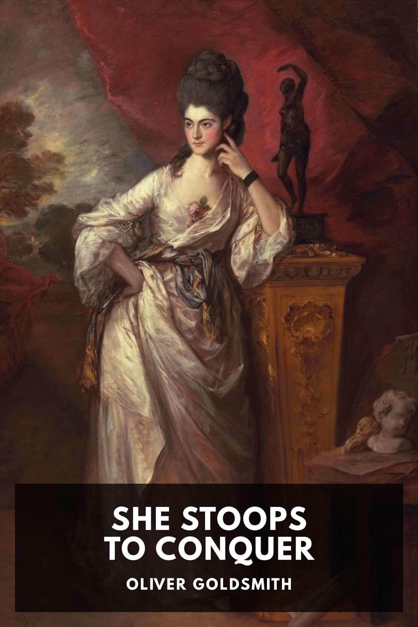 جلد کتاب She Stoops to Conquer