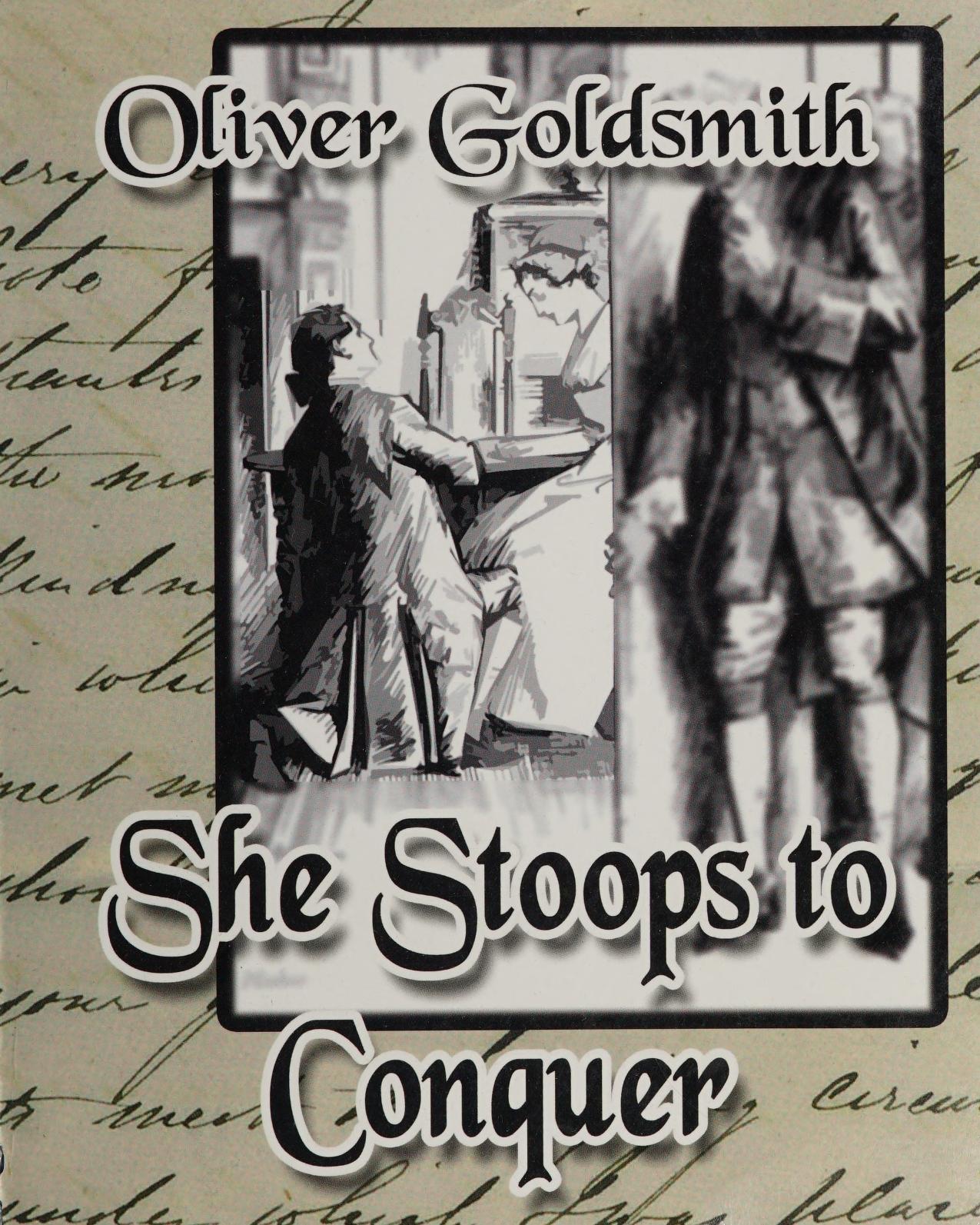 جلد کتاب She Stoops to Conquer