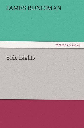 جلد کتاب Side Lights