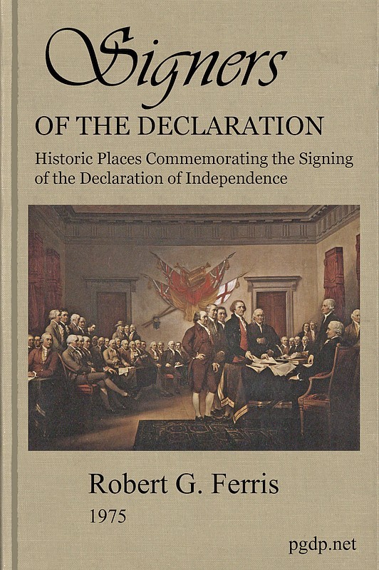 جلد کتاب Signers of the Declaration