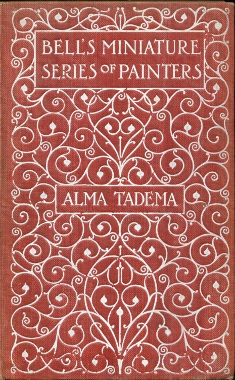جلد کتاب Sir Lawrence Alma Tadema