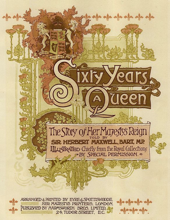 جلد کتاب Sixty Years a Queen: The Story of Her Majesty's Reign
