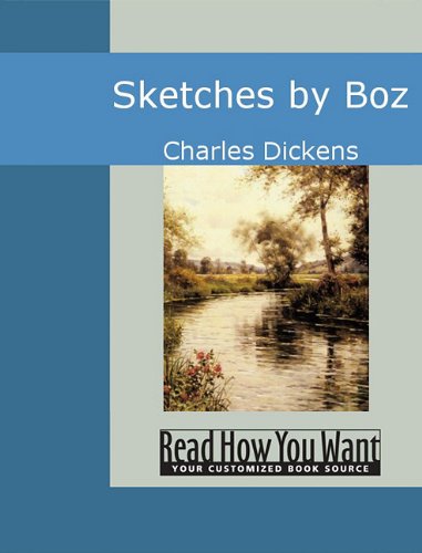 جلد کتاب Sketches by Boz