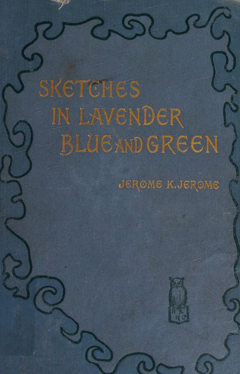 جلد کتاب Sketches in Lavender, Blue and Green