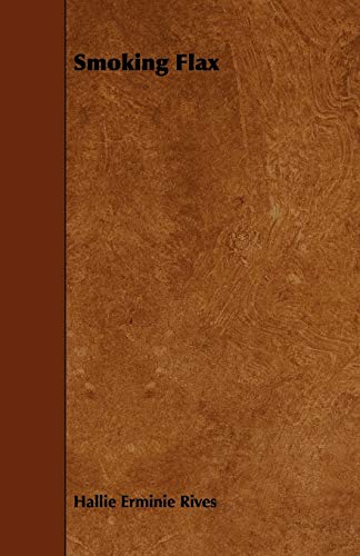 جلد کتاب Smoking flax