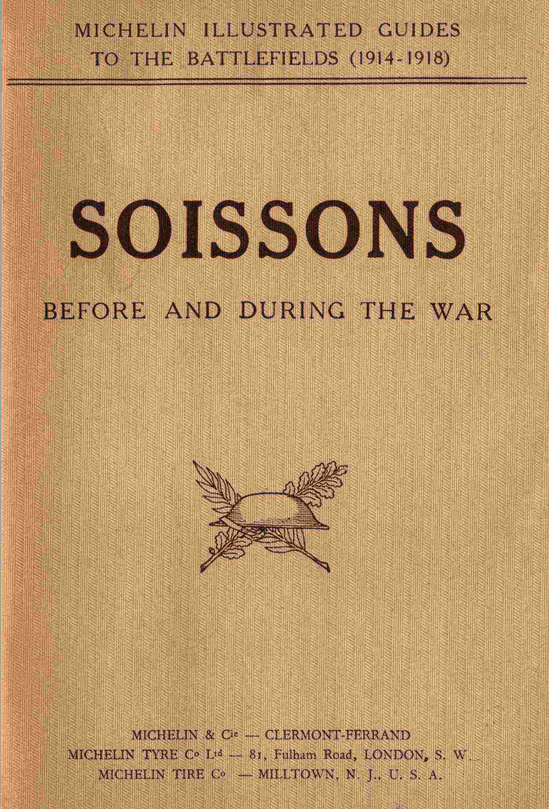 جلد کتاب Soissons Before and During the War