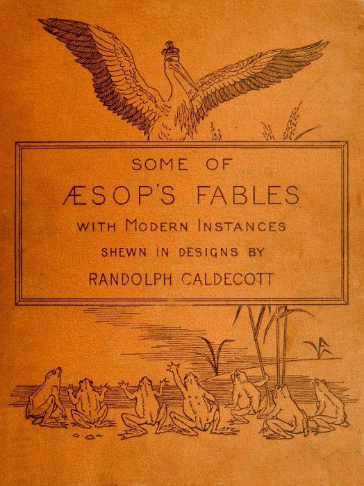 جلد کتاب Some of Æsop's Fables with Modern Instances